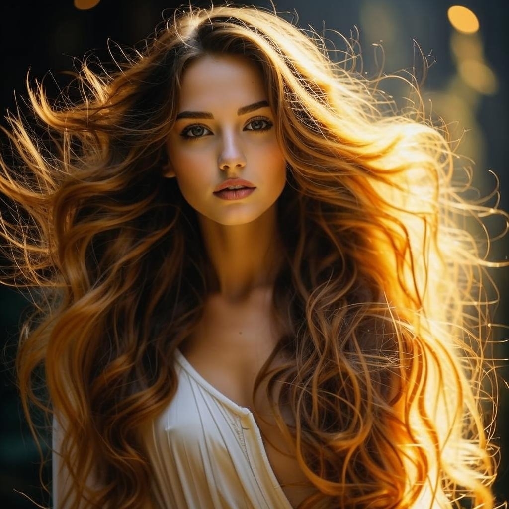 Использую 1 продукт из холодильника - волосы как после люксового ухода Kandinsky (18+)