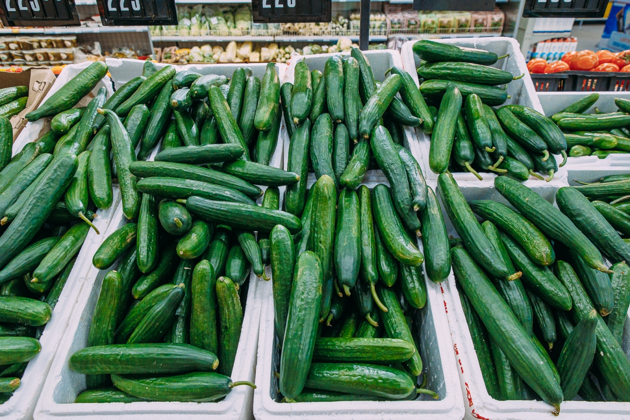 Огурцы на прилавке Мария Смитюк, ИА PrimaMedia
