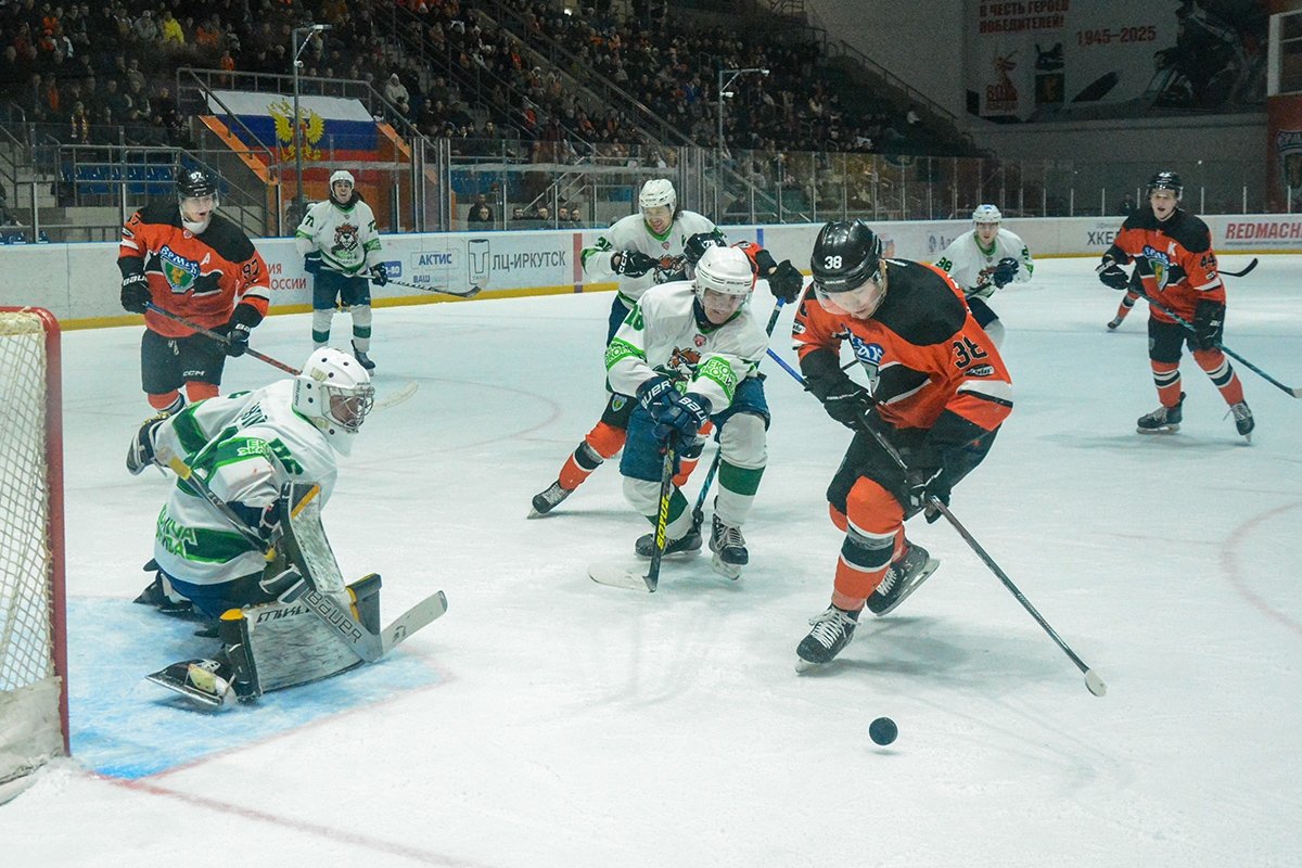 ХК &quotЕрмак&quot победил в матче против &quotЭко-Нива Боров&quot в 1/4 плей-офф в Ангарске Николай Стернин, сайт ХК &quotЕрмак&quot
