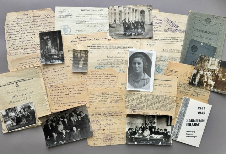 Документами сотрудницы военных лет пополнился архив музея в одном из регионов России Царское Село