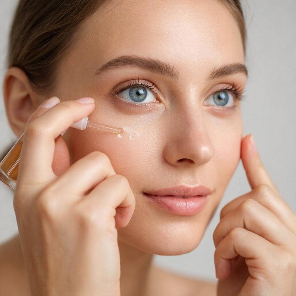 Уход за кожей лица создано при помощи ИИ