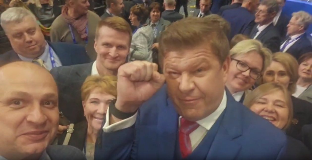 Дмитрий Губерниев передал короткий привет Братску в видеоролике Тг-канал (18+) Александра Дубровина