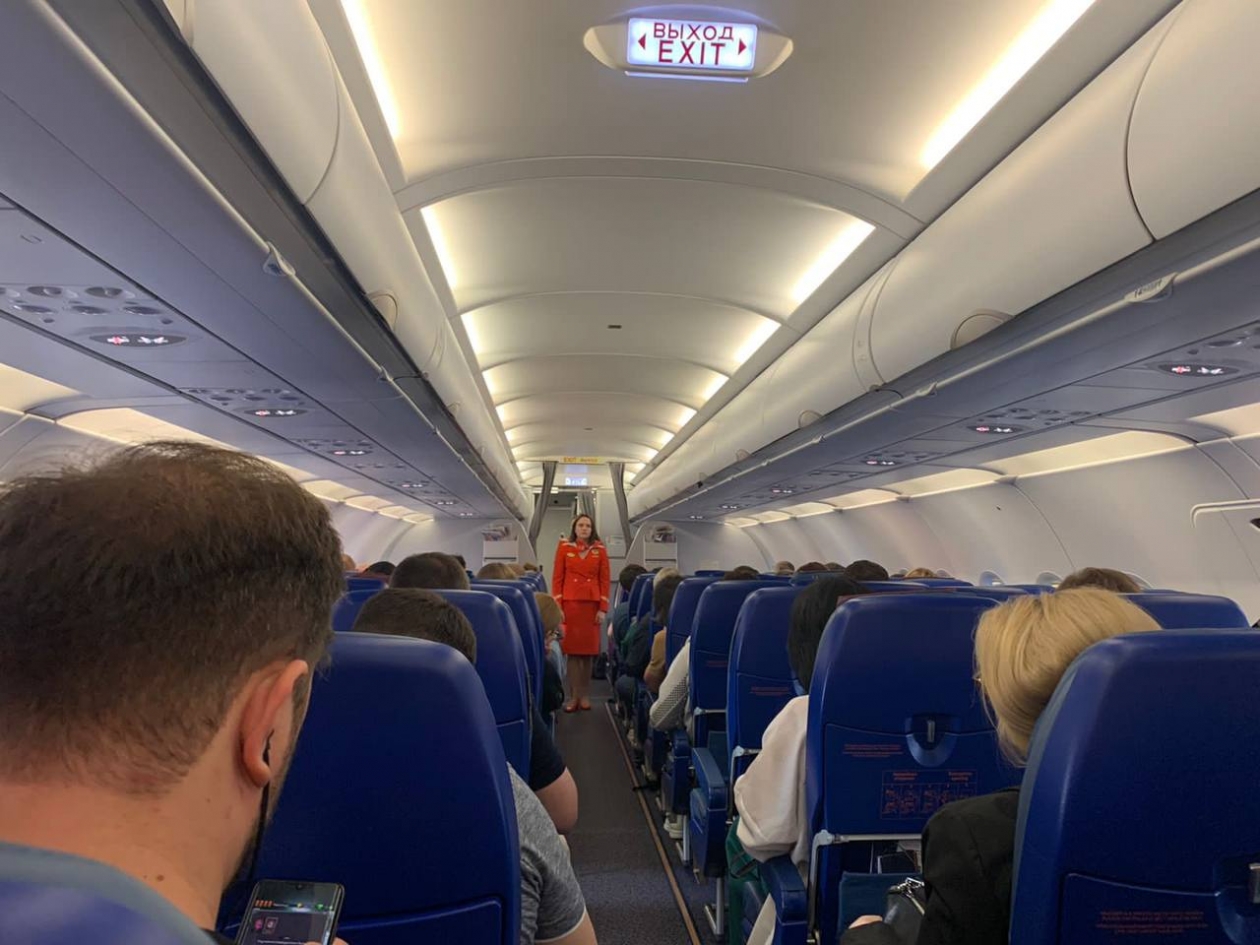 Салон самолета ИА Stavropol.Media