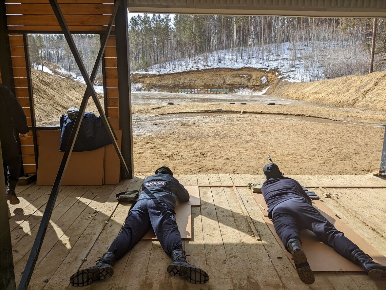 Полицейские из Ангарска приняли участие в чемпионате по стрельбе из боевого оружия Пресс-служба УМВД России по АГО