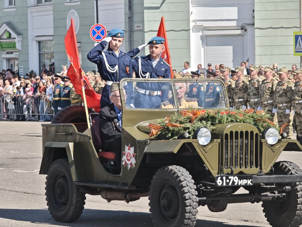 День Победы ИА AngarskMedia