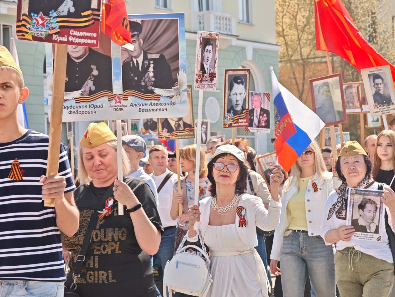 Бессмертный полк Анастасия Вострецова, корр. ИА AngarskMedia