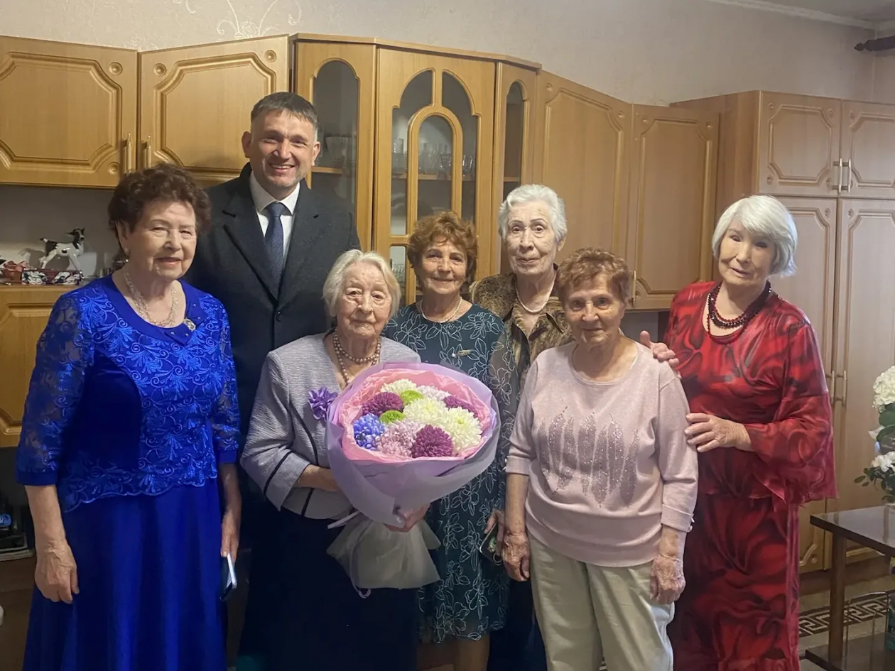 Ветеран труда из Ангарска Галина Моторина отметила 103-летие Пресс-служба администрации АГО