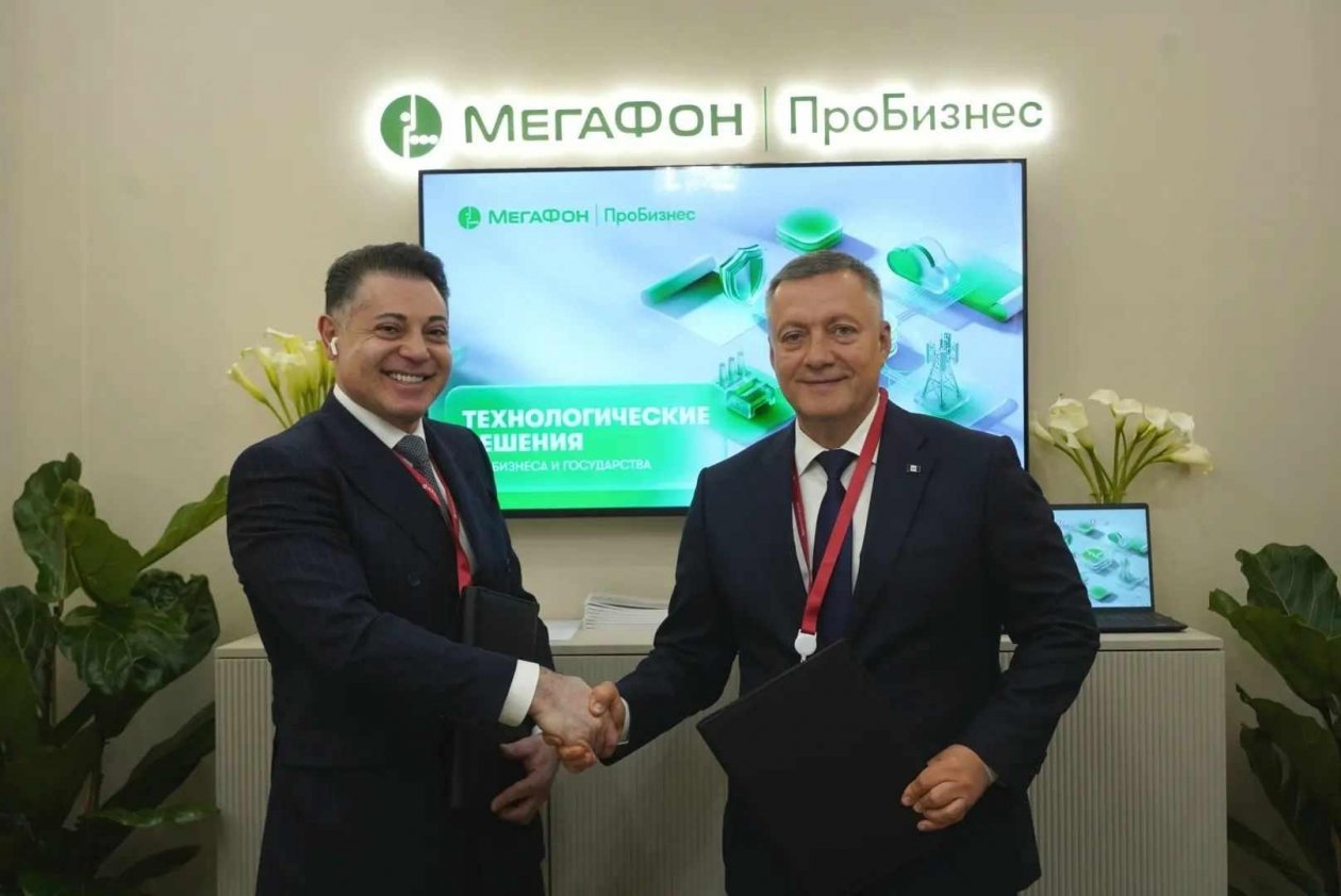 Подписание соглашения Пресс-служба компании МегаФон