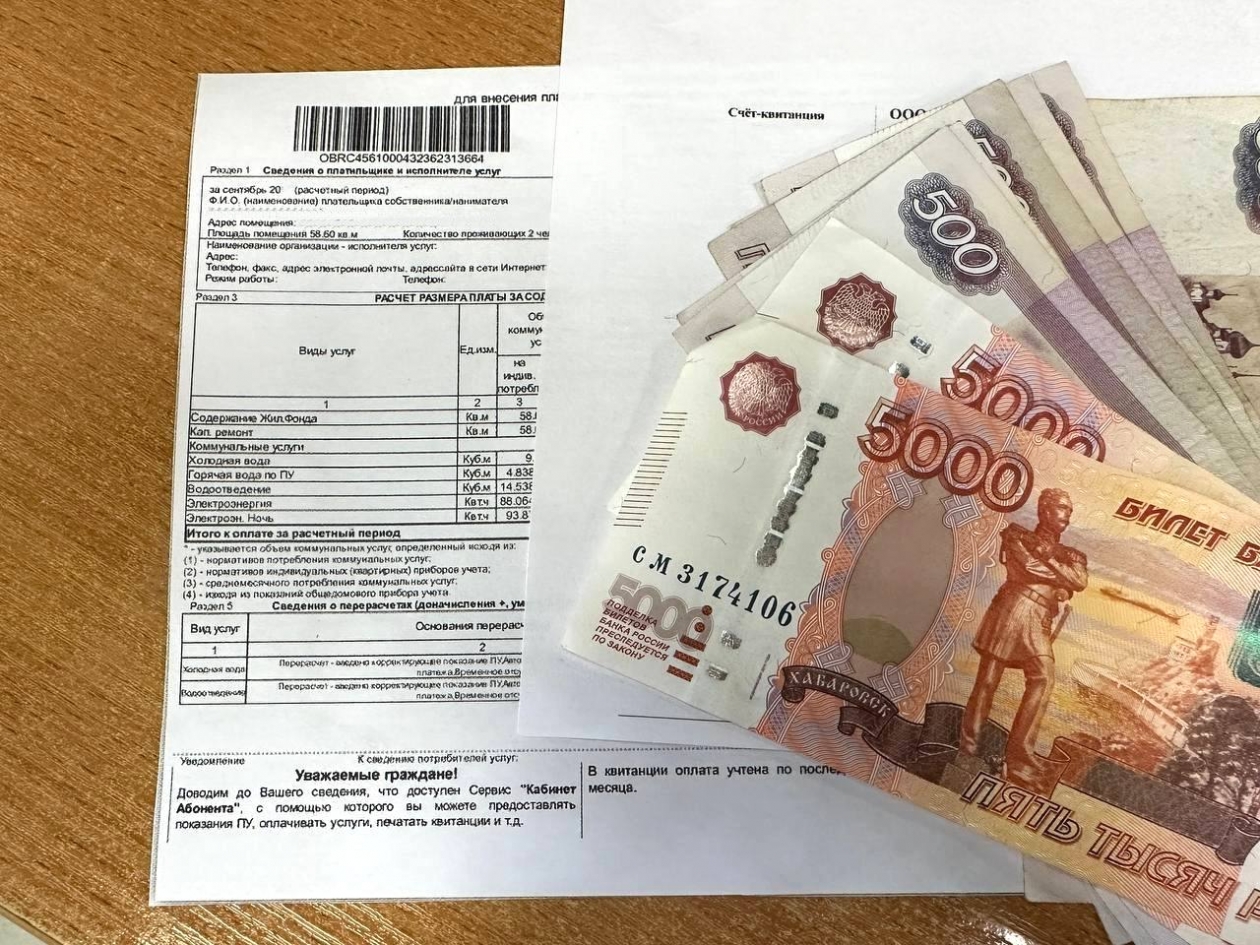 ЖКХ, коммунальные услуги, квитанции, деньги Валерия Овдеенко, ИА PrimaMedia.ru