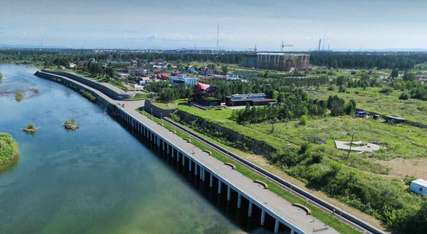 Как менялся Ангарск: новая набережная — одна из визитных карточек города