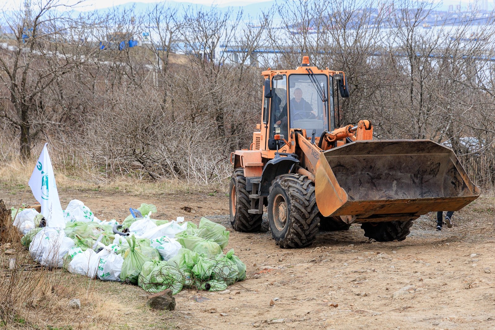 субботник, уборка мусора, свалка, вывоз мусора Евгений  Кулешов, ИА PrimaMedia.ru