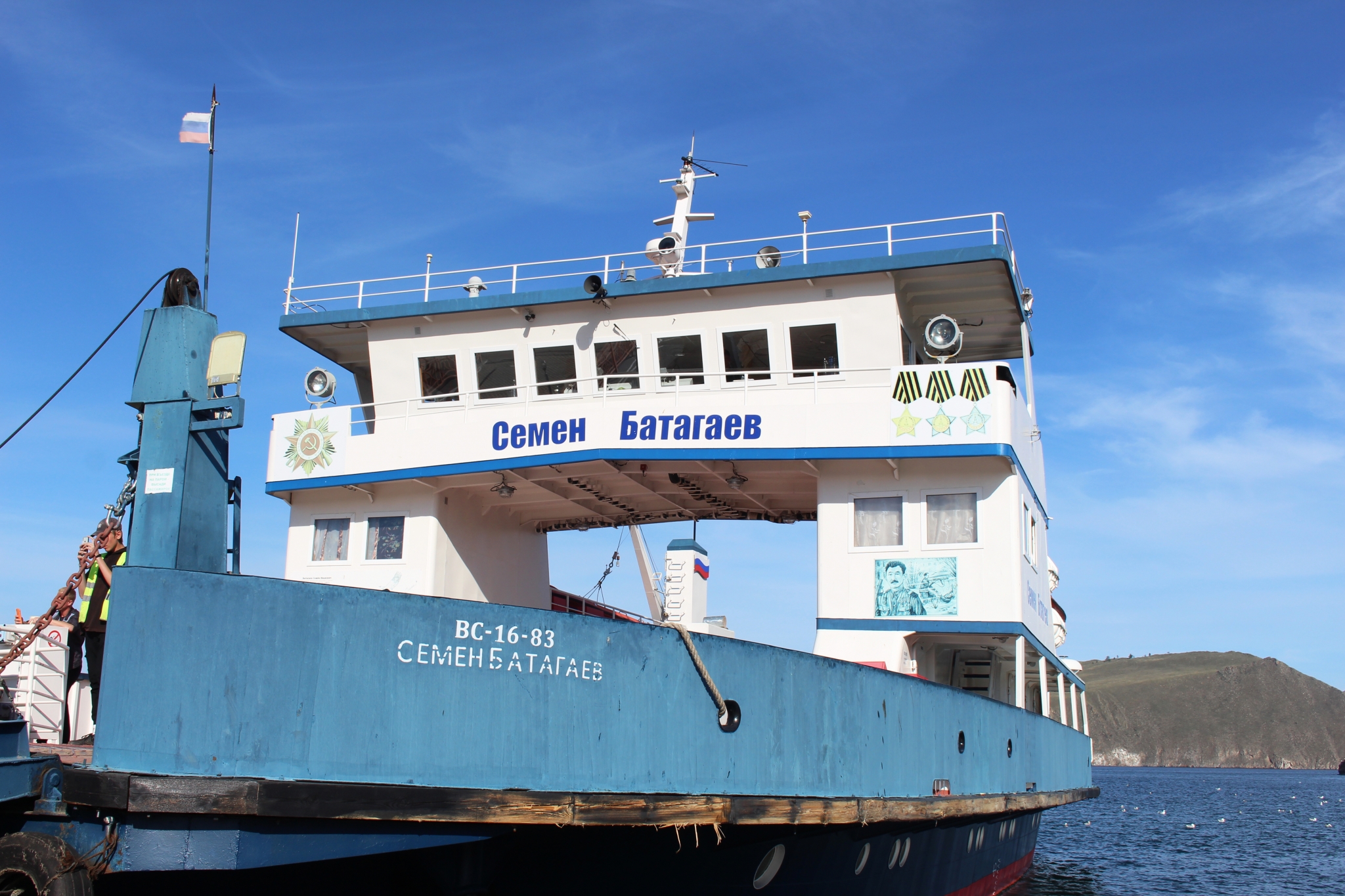 Паром на Ольхон Наталия Раткевич, ИА IrkutskMedia