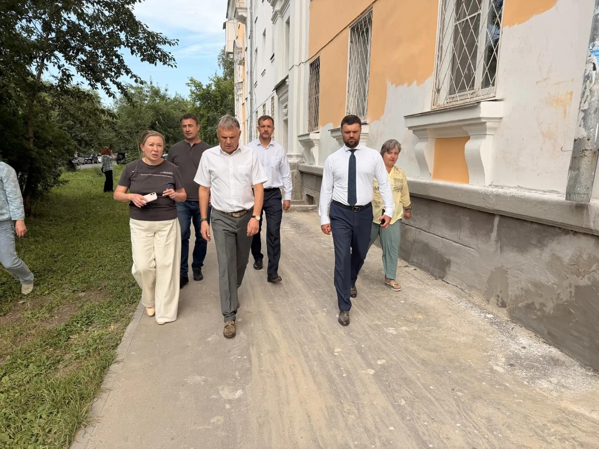 В Ангарском округе продолжается капремонт многоквартирных домов мэрия АГО