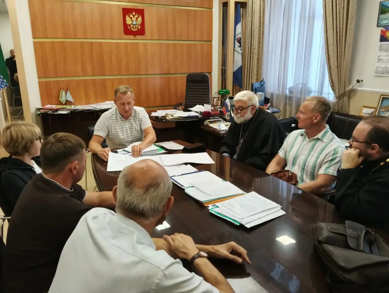 Храм Георгия Победоносца появится в Ангарске — власти обсудили проект канал Иркутской епархии в &quotМАКСе&quot (12+)